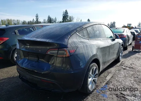 2024 Tesla Model Y Long Range Dual Motor All-Wheel Drive/Rwd из США, поврежденный, VIN 7SAYGDED1RF056306